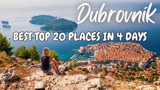 Discover Dubrovnik, Croatia  charm: Ultimate 4-day travel guide | Top3Videos