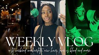 Weekly Vlog | A LIT weekend in charlotte nc, GRWM to go out, trying a wig from WIGGINS HAIR, & more