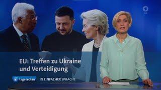 tagesschau in Einfacher Sprache 19:00 Uhr, 06.03.2025