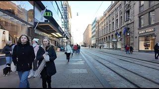 Helsinki Winter Walking Tour  | Helsinki Finland 2025 4K