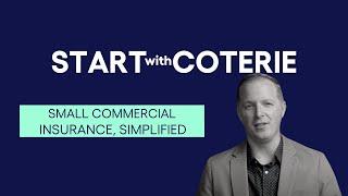 Insurance Agents: Start with Coterie Insurance