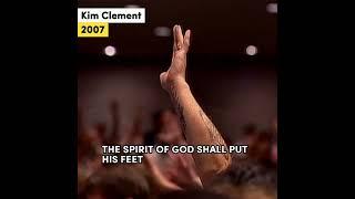 A PRESIDENT BAPTIZED in OFFICE, No More War! Kim Clement Prophecy 2007 #shorts