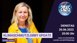 2045 by Design or Disaster - Klimaschmutzlobby & Frankreich Update mit Annika Joeres Drought Iceberg