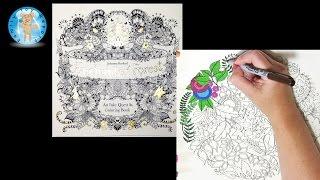 Enchanted Forest by Johanna Basford Adult Coloring Book Owl - Family Toy Report