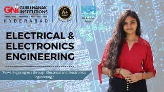 Electrical & Electronics Engineering (EEE) Student Testimonial Video || @GniindiaOrg​