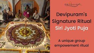 Siri Jyoti Puja I Unique Group Empowerment Ritual I Devipuram's Signature Program I (Telugu)