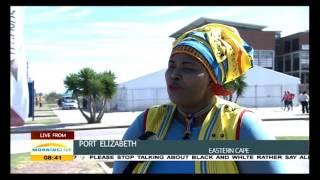 Pemmy Majodina on Reconciliation Day celebration in the E Cape