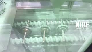 Auto Electrostatic Powder Coating Machine - Coating and Scraping Curing | NIDE Mechanical Equipment