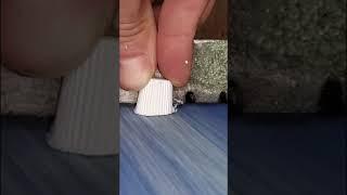 sanding a toothpaste cap #satisfying #cap #toothpaste #sandingshit