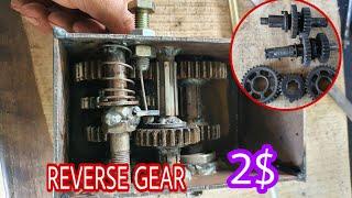 HOW TO MAKE REVERSE GEAR BOX FOR GOKART