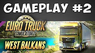 HUGE Special Transport in Serbia ● West Balkans DLC Gameplay #2 (EARLY ACCESS) ● New ETS2 Map DLC