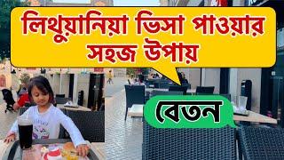 Lithuania work visa 2023 | কিভাবে কাজ খুঁজে পাবেন | লিথুনিয়া বেতন কত | Lithuania | Lithuania visa