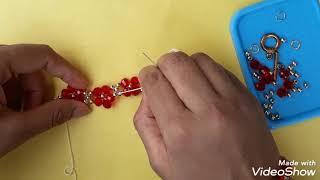 easy and simple crystal & pearl bracelet| handmade crystal bracelet