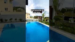 Antalya döşemealtın’da ormanın içinde ultra lüks modern villa #shorts #realestate #emlak #villa