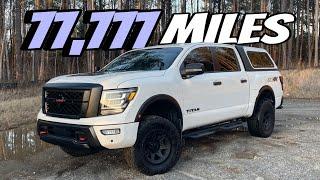 2021 Nissan Titan Review AFTER 77,777 miles!