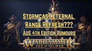 Stormcast Eternal Range Refresh | AoS 4th Edition Rumours | Age of Sigmar