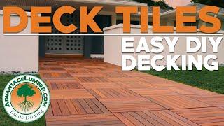 Deck Tiles-[Easy DIY Decking For Your Home]