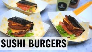 When SUSHI meets BURGER (via Li-Chi Pan) | Food Network