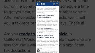 Donate Car To Charity in California | Zain Tech