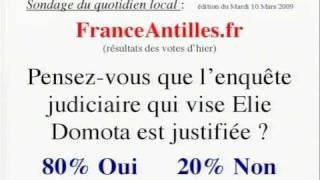 Elie Domota Désavoué à 80% Sondage France Antilles