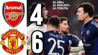 MANCHESTER UNITED EDGE ARSENAL IN NAIL-BITING FA CUP PENALTY SHOWDOWN! #football #manchesterunitid