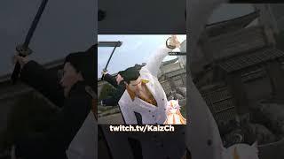DRAMATIC KATANA CATCH I LOVE QUICK TIME EVENT #yakuza0 #anime #vtuber