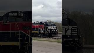 New Castle local 4-21-25 #norfolksouthern #railfanning