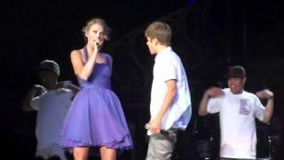 Justin Bieber Taylor Swift Baby Staples Center August 23, 2011