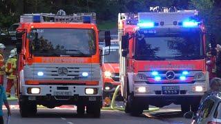 [Großalarm Waldbrand] Vollalarm Feuerwehr Itzehoe