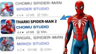 I Found Most Funny  Spider Man 2 Like Game On Play Store 