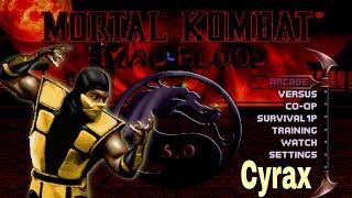 Mortal Kombat Mad Blood Cyrax Playthrough