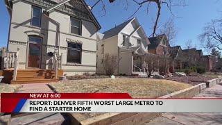 Denver metro one of the worst places to find a starter home