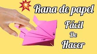 como hacer una rana origami de papel #EditandoConFilmora11 #EDITANDOCONFILMORA11