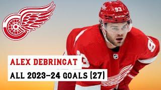 Alex DeBrincat (#93) All 27 Goals of the 2023-24 NHL Season