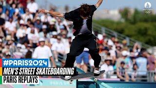 Men's Street Skateboarding Final  | Paris Replays