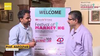 Prof. Abhishek, IMT Ghaziabad | BW Marketing World | BW Festival of Marketing