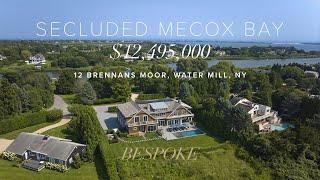 $12,495,000 Private Mecox Bay Residence