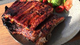 Pork Ribs glazed with Soy and Honey - Rebra sa Sojom i Medom