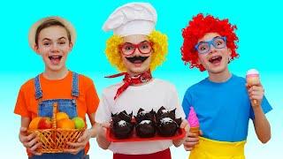 The Muffin Man Song - Version For Children | Nick and Poli Nursery Rhymes & Kid Song