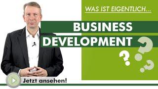 BUSINESS DEVELOPMENT - Was ist eigentlich...?