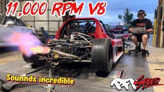 Hayabusa V8 Radical Sings On The Dyno! Pikes Peak Ready!