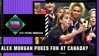 Was Alex Morgan trolling a Canada player after the CONCACAF W Championship final? | ESPN FC