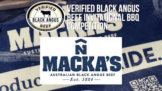 Macka's Australian Black Angus Beef at the Verified Black Angus Beef BBQ Competition