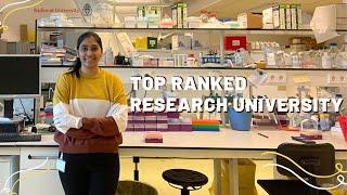 How I Got Into Top Ranked Research Program (University)