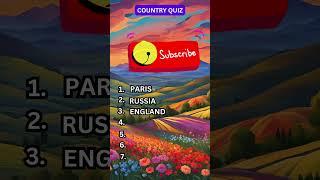 Can You Name These Countries Before Time Runs Out?