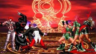 KOF Mugen Orochi Iori Team VS Orochi Leona Team