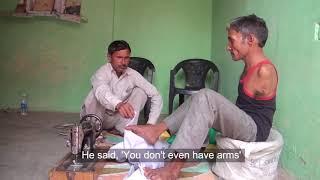 Armless Tailor Makes Clothes With His Feet | KUN DIGITAL | 2018