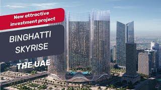 Binghatti Skyrise residential development in Business Bay in Dubai