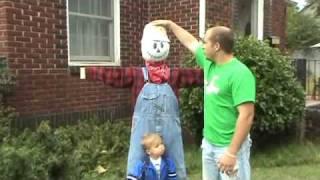 how to build a scarecrow