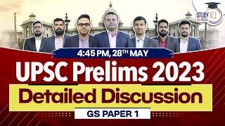 Detailed Discussion | UPSC Prelims 2023 | GS Paper 1 | StudyIQ IAS Hindi